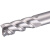 跃励工品铝用钨钢铣刀三刃立铣刀高硬刀具55度硬质合金铣刀  d2.5*8c*D4*50L 一支价 