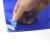 希试 实验室粘尘垫无尘室粘脚垫一次性可撕式PE除尘地垫蓝色300张 张 蓝色31*35英寸(79cm*89cm) 