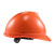 世达（SATA）PE安全帽TF0101工地建筑工程电力工业施工头盔防砸透气抗冲击V型  PE材质标准型 TF0101O橙色 