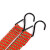 冰禹 BYlj-197 打包绳子平板车捆绳 绑带拉弹力带挂钩绳子 1.8米乳胶丝（颜色随机）