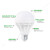 酥霖照明  节能灯LED塑料球泡灯3W 仿陶瓷E27正白光含包装（10个装）