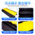 线槽减速带橡塑PVC电缆保护槽压线板室内户外地面线槽橡胶盖线板 PVC黄黑两色可选 不带孔