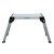 出极 折叠梯凳 马凳 铝合金洗车台 装修摄影梯凳 工作平台 一个价 AW0103A 大号