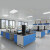 万尊 钢木实验台深蓝色钢木边台3m 实验室中央工作台化验室操作台