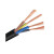 金龙羽 电线电缆直销多芯软线国标铜芯电线RVV5芯*2.5平方100米/卷 黑色
