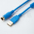 定制适用DVP系列PLC编程电缆通讯/数据/下载线USB-DVP USBACAB230 经济黑普通接口 2.5米