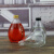 家柏饰白酒瓶小玻璃空瓶透明100ml半斤1斤装饮料瓶果酒瓶创意酒瓶子磨砂 100毫升礼盒