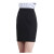 中神盾 WSQ-1901 气质女装高温定型哔叽包臀裙半身裙 黑色 165-175/2XL (100-499件价格)