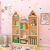柒阅芒幼儿园书包柜自由组合实木书柜松木儿童书架城堡书架置物架展示柜 组合1