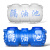 三级隔油池餐饮厨房地埋式PE塑料成品商用化油池油水分离桶罐 180~240人使用【0.6立方-蓝色】 升级特厚