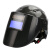 HKFZ电焊面罩头盔氩弧焊安全帽焊工防护面罩太阳能自动变光面罩 白色头盔式电焊面罩+6保护片