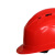 代尔塔安全帽 工地施工建筑电力工程领导监理 劳保 防砸国标 头盔 可印字 红色 1个102009 定制