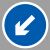 谋福（CNMF）交通标志指示牌 停车场标识牌可定制【靠左侧道路行驶-贴反光膜写真（加铝槽和抱箍）】