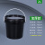 批发化工桶塑料桶包装桶黑色避光桶pp桶试剂瓶方桶避光塑料罐 5L-黑色方桶