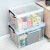 透明收纳箱特大号有盖衣物书籍收纳箱加厚塑料盒玩具整理箱 X-6640(16L)手提盒 官方出口优品工厂直发