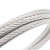 海斯迪克 HK-5093 304不锈钢钢丝绳 升降起重牵引承载绳 拍多不截断 1.2mm（7×7结构）(50米） 