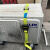 适用于空调安装外机绑带高空绑机带货物捆绑带收紧器棘轮拉紧器吊 5米(加厚带)黄色