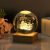 新鑫 创意水晶球3D立体内雕球发光小夜灯水晶摆件节日气氛生日礼 圣诞雪人 6CM水晶球+暖光底座+礼盒