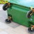 京洲实邦 1100L蓝色可回收物 环卫垃圾车桶大容量大型户外挂车塑料环保果皮箱大号带盖 JZ-LJT10009