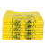海斯迪克 HKW-103 加厚黄色医疗垃圾袋(50个)背心式塑料袋 手提式20升50*60cm