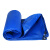 京势 篷布 防水布 蓝色加厚刀刮布货车篷布防雨布PVC油帆布 8米*10米（1张）