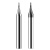 科能芯 钨钢小径刀55度涂层钢用铝用微小径铣刀0.1-0.9雕刻字CNC刀具 φ0.8*4D*50L*2F 