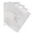 稳斯坦 W671 (100只)可书写自封袋 加厚包装袋样品袋收纳封口袋塑料袋子 12丝24*35cm 