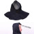 防尘披肩帽工作灰粉尘风帽套装卸水泥工业品防尘帽牛仔布帽 （2个）防尘帽：圆款（+耳塞）