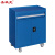 圣极光工具柜汽修多功能零件柜双开门可定制G4567蓝色一抽带轮