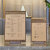 助生 菜单夹展示牌立式桌牌台牌咖啡店奶茶店菜单设计制作价目表打印 铜柱展示牌-中号-A5(+底座)