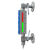 定制锅炉双色水位计接电红绿显水位计SSX49H-25锅炉水位表双色液 L=330