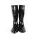踏雪（TAXUE） 防化靴 TX-005 耐酸耐碱 有效抵御多种化学品防护防化雨鞋 工程建筑水鞋黑色 45码 1双装
