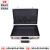 玛仕福 铝合金手提箱 工具箱密码锁保险箱精密设备仪器箱 36x24x10cm黑色空箱