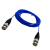 CREATION Acoustics BNC转BNC 低噪声力锤线缆 麦克风线缆 高温低噪版 线型FEP 蓝色1.9mm 102L 10米/根