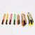 芯硅谷【企业专享】 U6523 自锁美工刀 塑料美工刀 桔黄;包胶;9mm刀片;12个