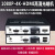 HDMI光端机KVM带USB鼠键音频视频高清1080P 4K分辨率光纤延长器 2路HDMI光端机机架