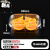 一次性保鲜盒透明长方形沙拉拼盘保鲜分格水果捞带盖切果外卖打包盒 透明款约350克1格400套 QG1