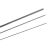 承琉定制304不锈钢弹簧丝硬钢丝弹簧钢丝直条钢线圆钢微丝医疗丝实心铁丝 直径4.0mm*长度1米/根    1根