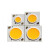 COB灯珠LED芯片圆形射灯代替光源轨道灯筒灯灯芯灯泡1件起批  暖 10-18W/10.5mm发光面