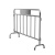 金柯 不锈钢铁马护栏施工围栏 市政道路公路隔离栏交通安全排队护栏 高低脚加厚1*1.5米定制广告牌 定制灰色1.2*1.5(304)