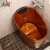 尚田木桶浴桶木质洗澡桶小卫生间鸭蛋圆形小户型洗澡盆成人实木泡澡桶
