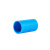 鑫工派 PVC线管直接 穿线管直通 国标阻燃线管配件 蓝色直接DN16（10个） AC013