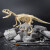 泽盛儿童恐龙化石考古挖掘玩具霸王龙骨架模型手工diy拼装挖宝藏男孩 sh考古-三角龙（带护目镜）