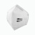 朝美 折叠耳挂式KN95白色防尘口罩(50只/盒)；6006-1  1盒