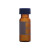1.5ml棕色/样品进样瓶液相气相色谱透明玻璃瓶进样小瓶取样瓶玻璃 1.5ml进样瓶实心盖100个(含盖垫