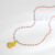 南珠宫 财福链坠淡水珍珠项链椭圆强光女款项链送妈妈送女友 含扣长53cm 3.5-4.0mm