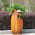 庄太太【M-01中号单桶】垃圾桶可种花垃圾桶酒桶垃圾桶特色景区实木垃圾箱