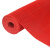 文晨君泰 防滑倒浴室厨房卫生间游泳池地垫商铺塑料镂空地垫 宽1.6m*4mm一米价 厚 红色