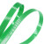 PET塑钢打包带1608型石材塑钢带绿色PET打包带无纸芯净重9.24Kg重 宽19mm厚0.5mm  40kg