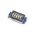 锂电池组电量指示灯板蓄电动车电瓶电量显示器模块 4S锂电 充饱16.8V 蓝显（1个）